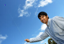 Fly a kite for sight