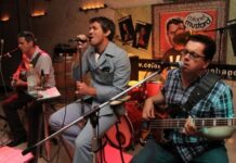 Colonel Mustard in the Barossa with the guitar