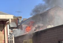 Fire fells new Ray White office