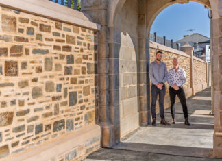 Gawler’s 150-year-old wall recreated for future generations