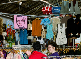 The local sibling trio opting to wear their vintage rather than drinking it