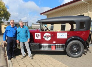 Gawler graced with historic re-enactment visit